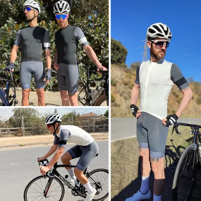 Padded Men's Cycling Bib Shorts 4