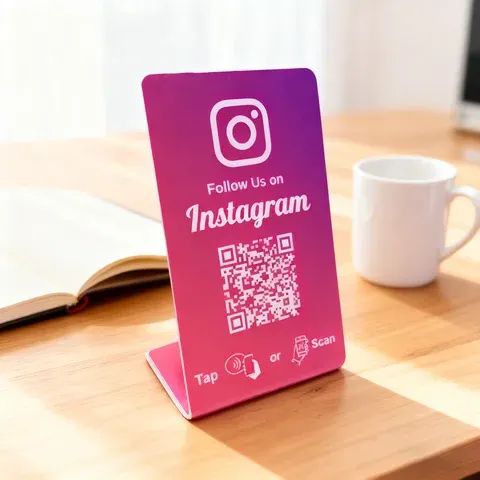 NFC Business Card Stand
