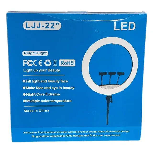 Customization 22 Inch Ring Light 360 Rotate Selfie 4