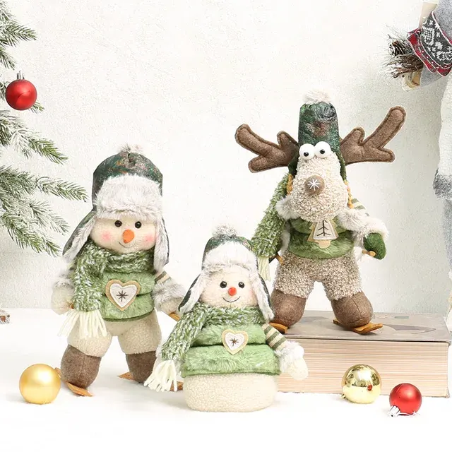 Snowman Christmas Figurine 3