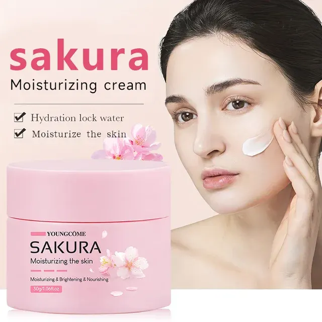 Cherry Blossom Facial Cream for Dry Skin 2