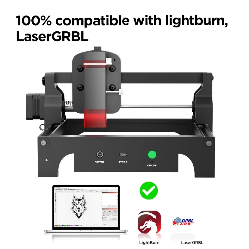 ACMER Mini 2 5 3 6W Lasergravur- und 2