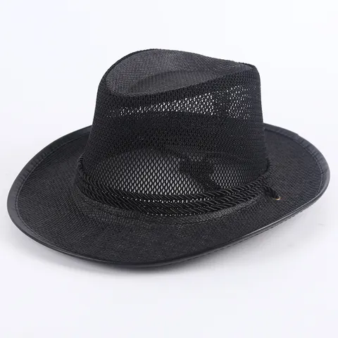 Outdoor Straw Hat Male Summer Seaside Beach Western