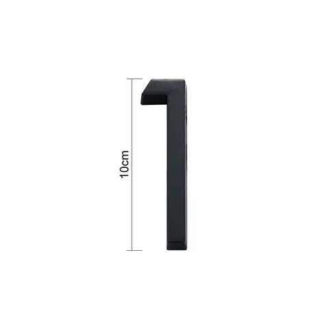 Self-Adhesive 3D Door Number Stickers 4 Inch