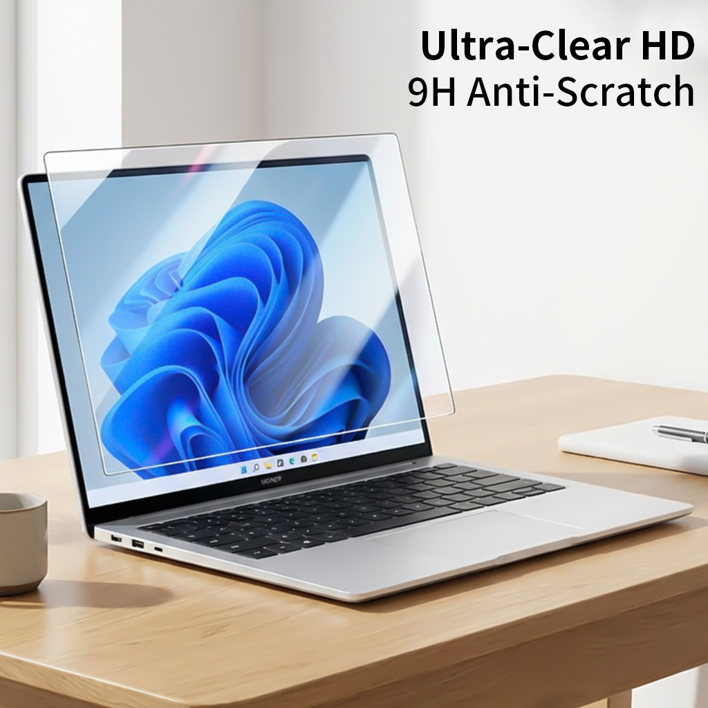 Universal 9H Tempered Glass Laptop Screen Protector For