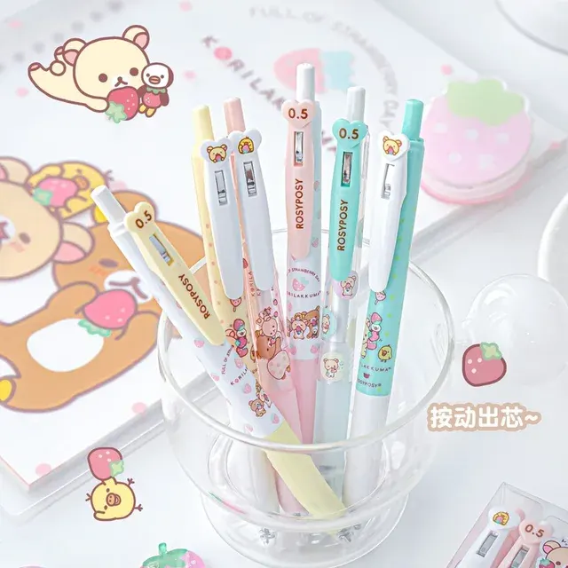 Retractable Gel Pen Set 3