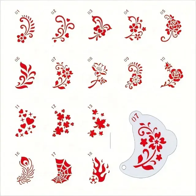 Face Painting Stencils 3