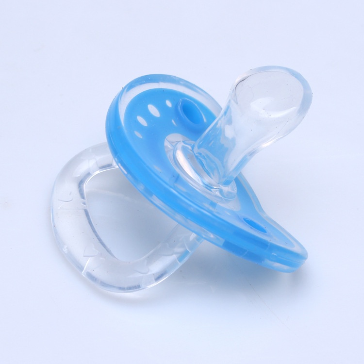 Baby Products Full Silica Gel Pacifier Two-color Liquid