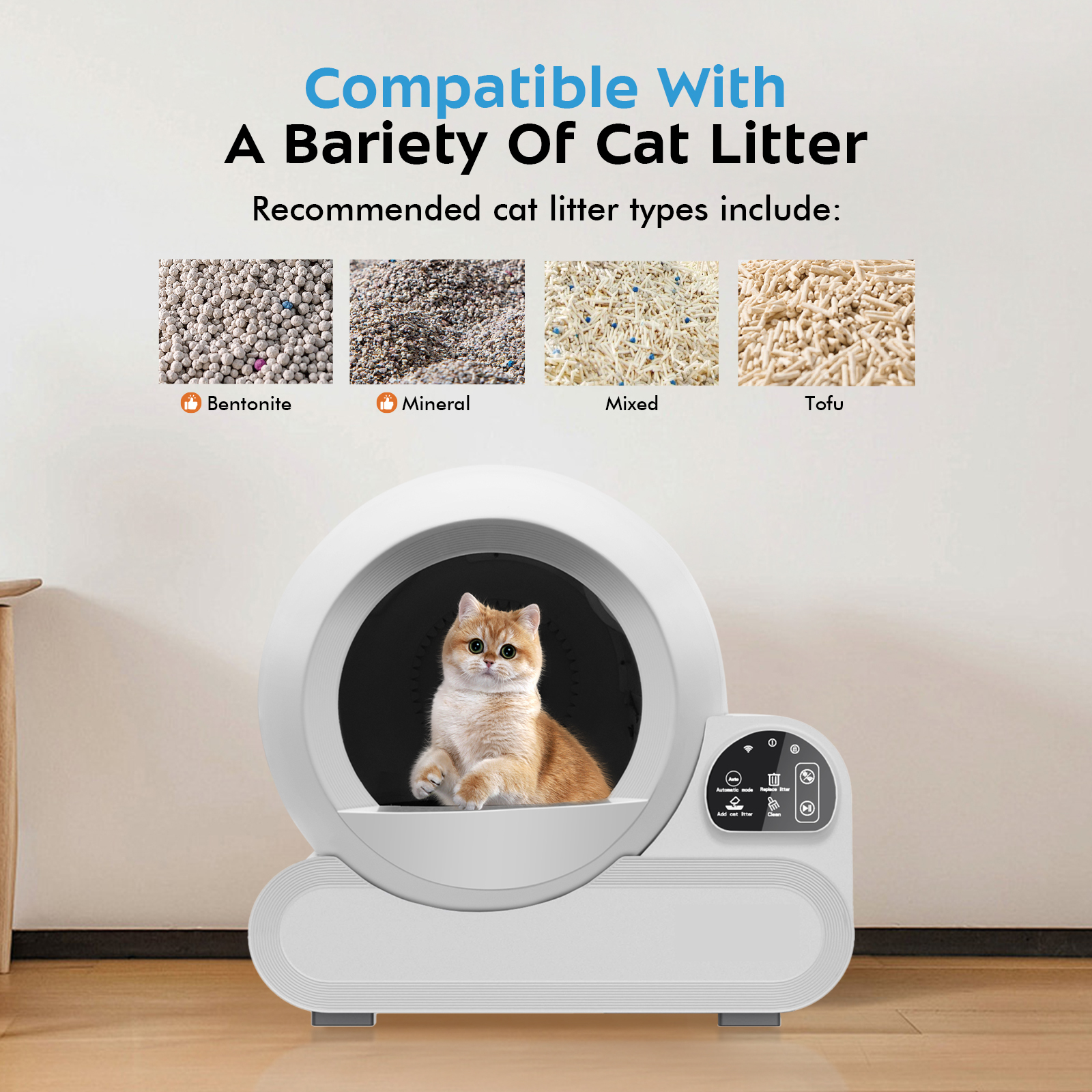 Koeda Ultra Large 70L Automatic Electric Self-Cleaning Cat 3