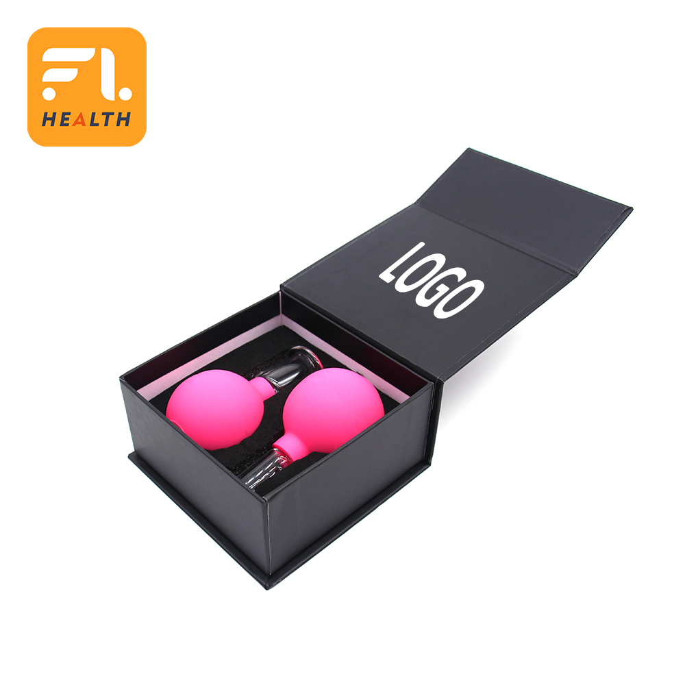 Glass Cupping Set with Silicone Ball 4