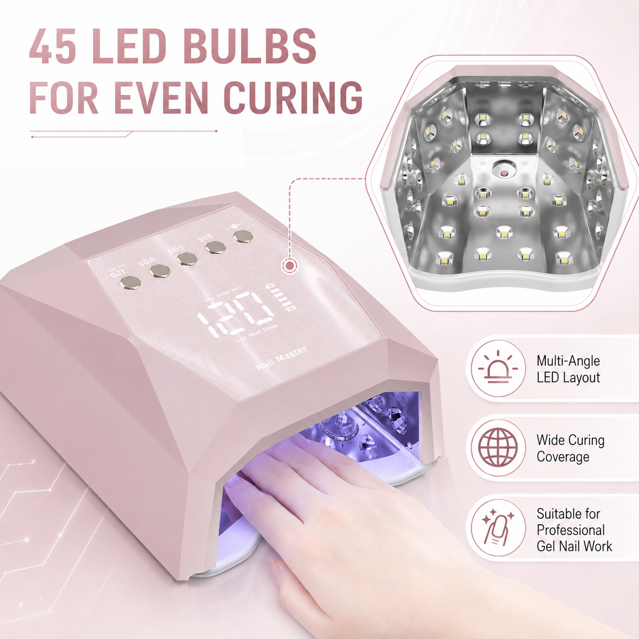 Quick Dry Gel Dryer Professional Drying for Salon 3