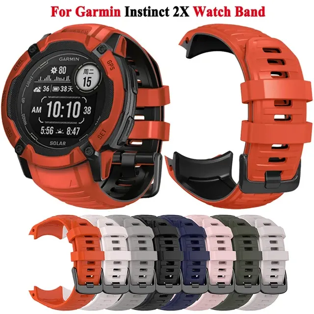 Silicone Sport Band for Garmin Instinct 2