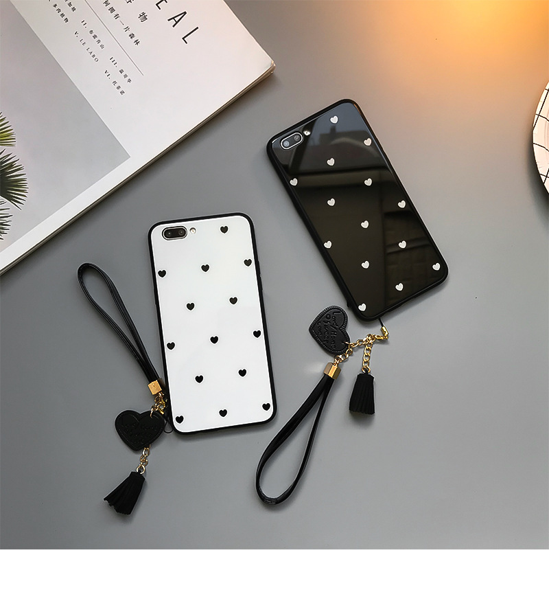 Compatible With Apple Love Dot Mobile Phone Case