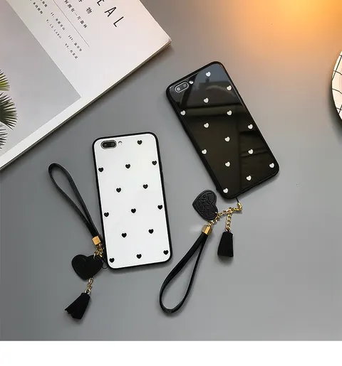 Glass Phone Case With Strap