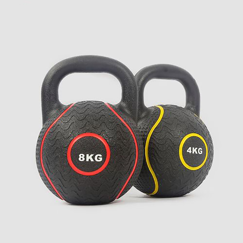 Rubber-Coated Cast Iron Kettlebell for Home Gym 3