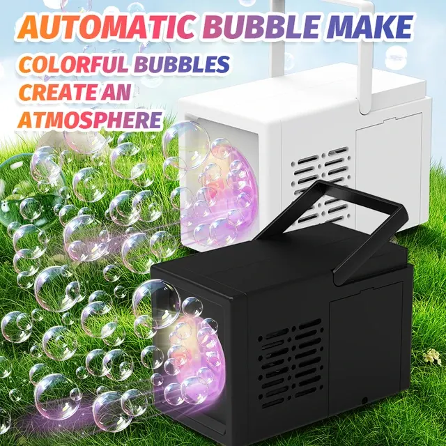 Electric 10-Hole Bubble Machine for Outdoor Play 2
