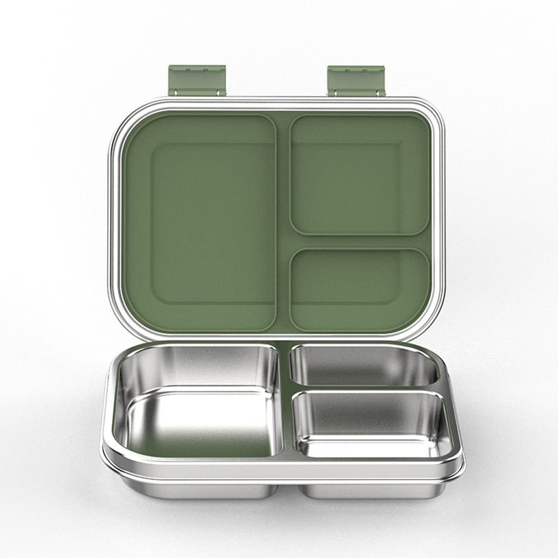 Stainless Steel Bento Lunch Box for Kids 2