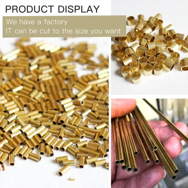 Thin-Walled Brass Tube, 0.25 mm Wall 3