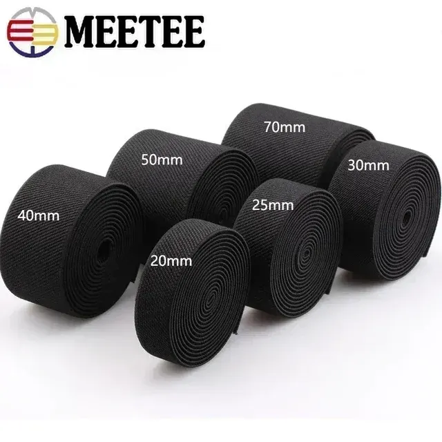 2.5 Meter Elastic Band Strips, 10–50 mm 4