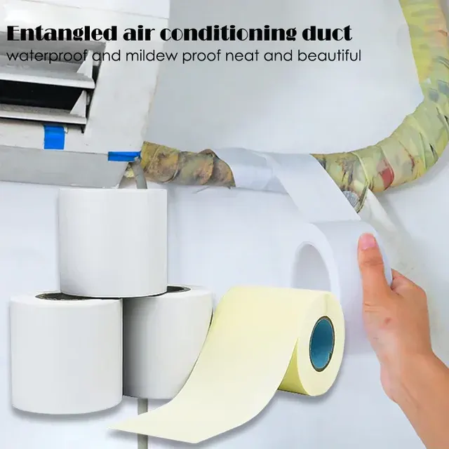PVC Tape for Air Conditioner Lines 60mm x 9m 3