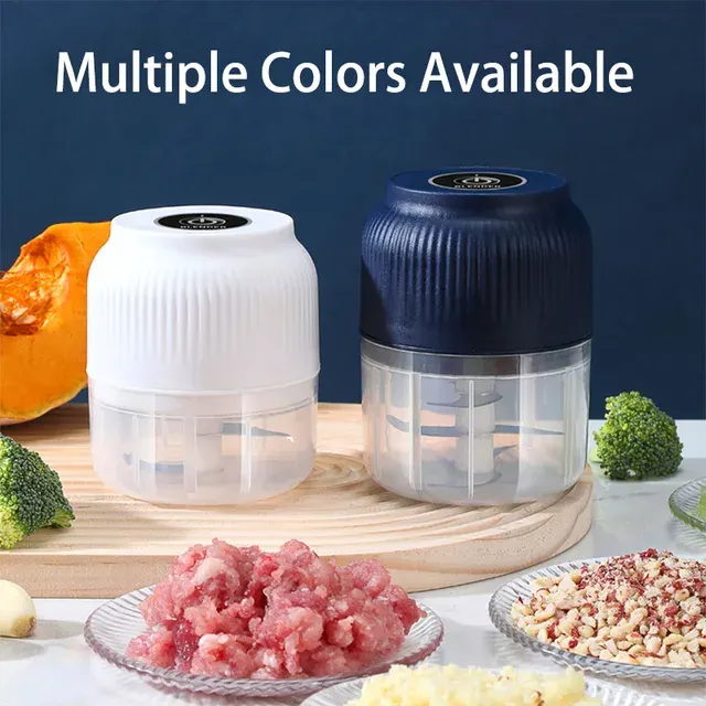 Cordless USB Rechargeable Garlic Chopper, 250ml 2
