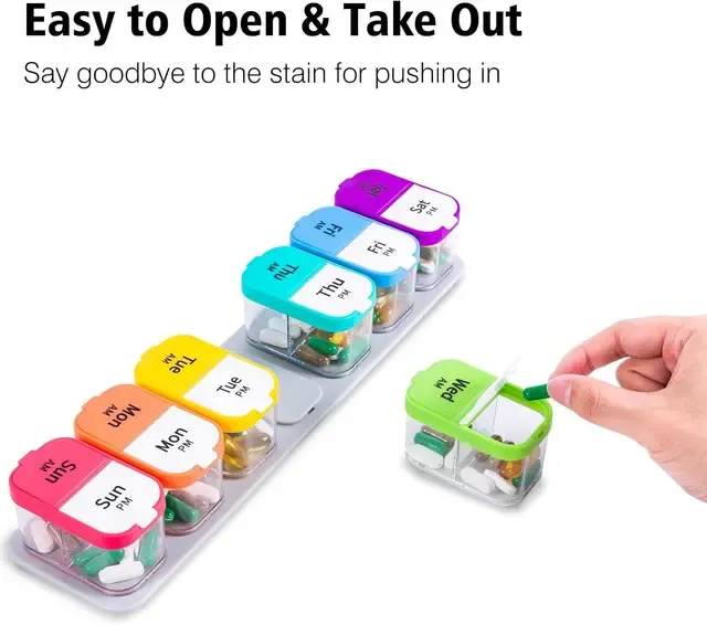 Weekly Pill Organizer 4