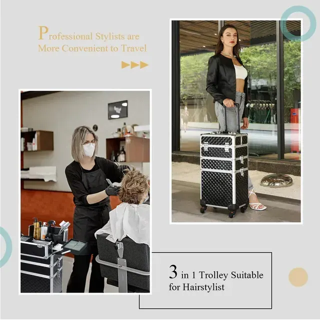 Makeup Trolley Case 4