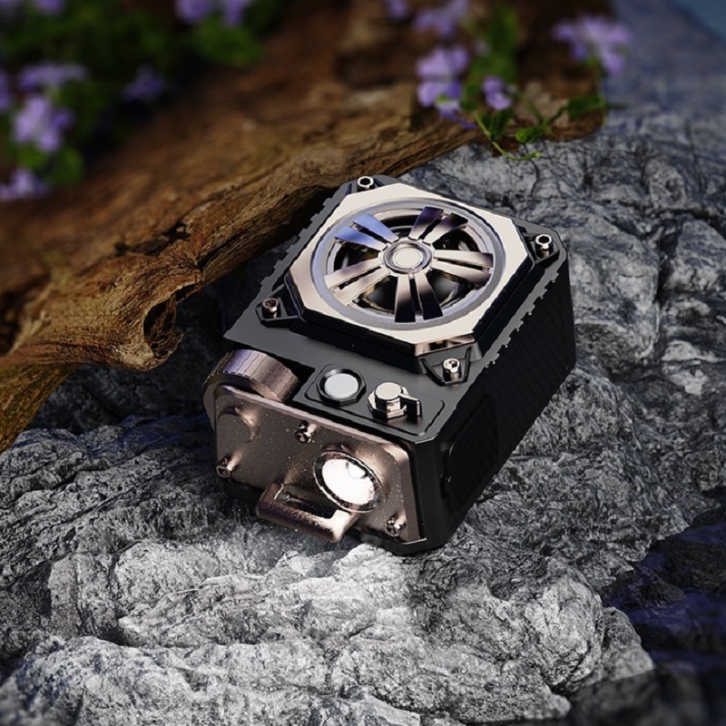 Mech Style Portable Bluetooth Speaker Outdoor Camping With 2
