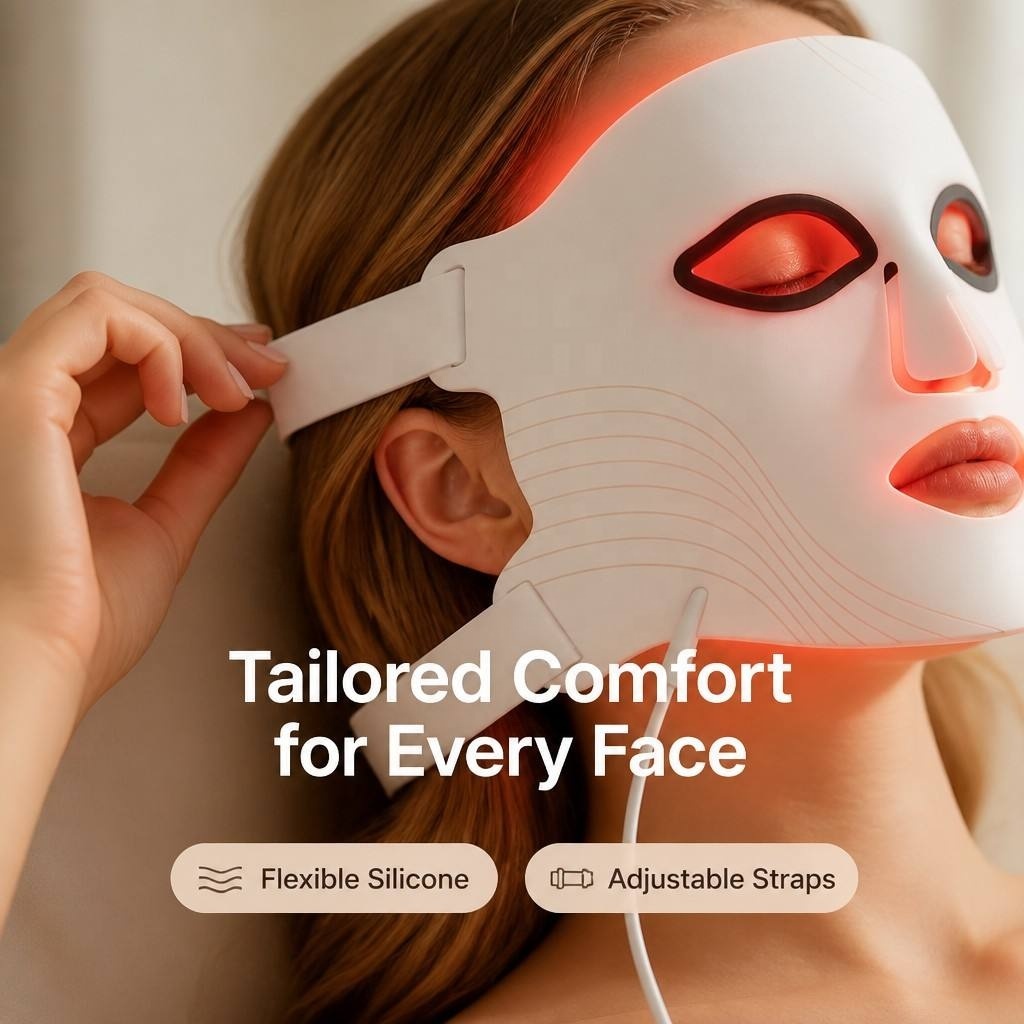 LED Red Light Face Mask 4 Wavelengths 3
