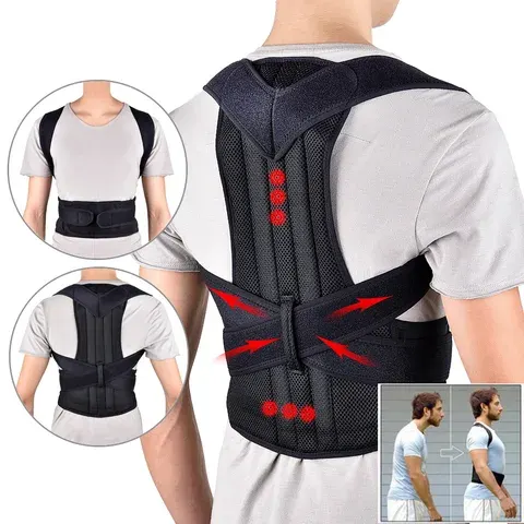 Unisex Posture Corrector Back Brace Belt
