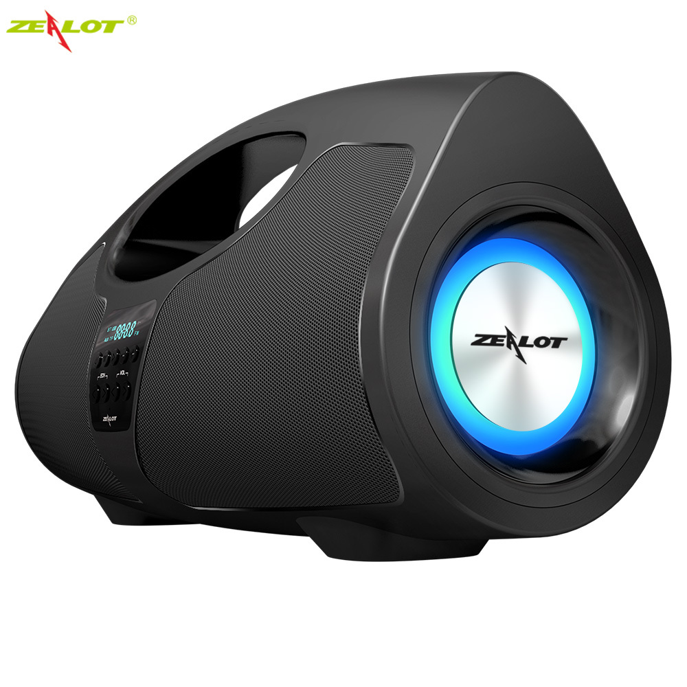 Tragbarer Karaoke-Bluetooth-Lautsprecher mit Mikrofon 4