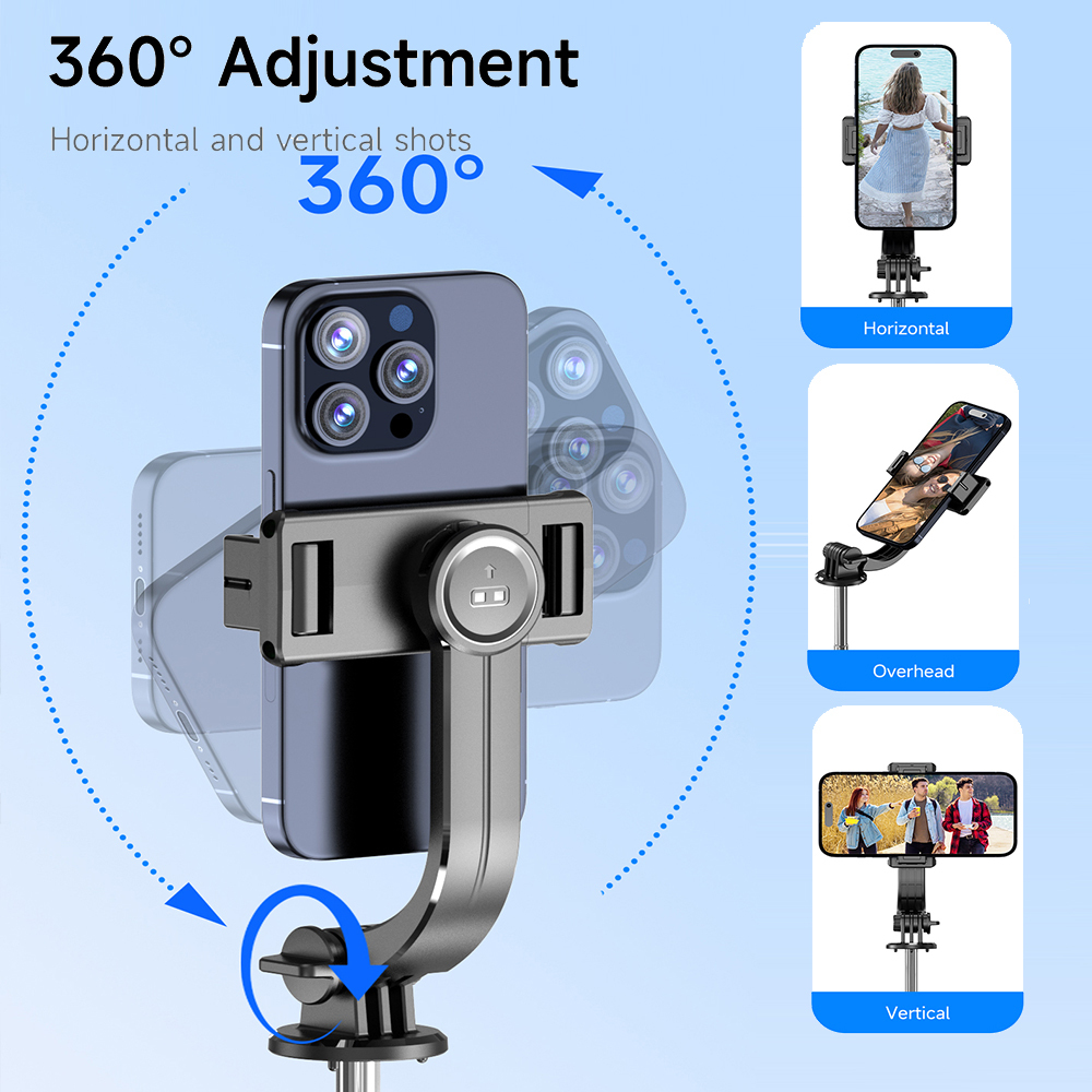 Wireless Selfie Stick Tripod with Remote 170 cm 2