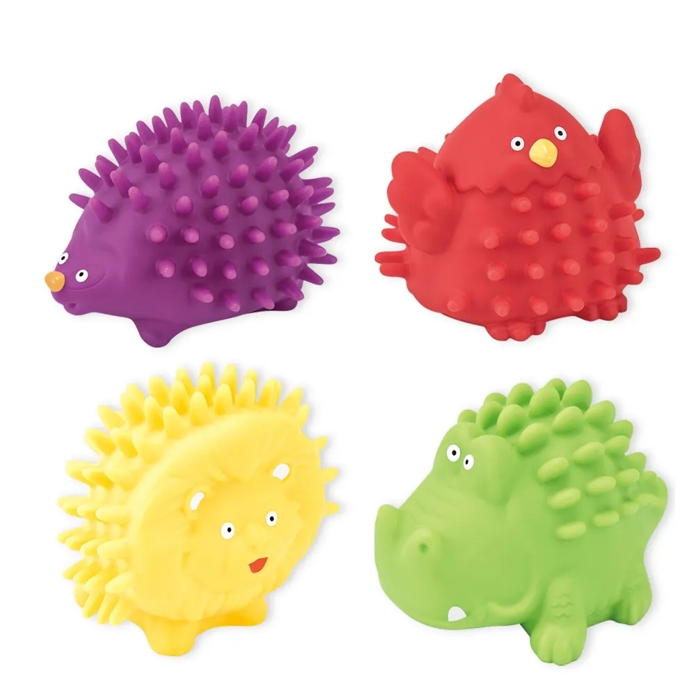 Floating Animal Silicone Bath Toy Set 4