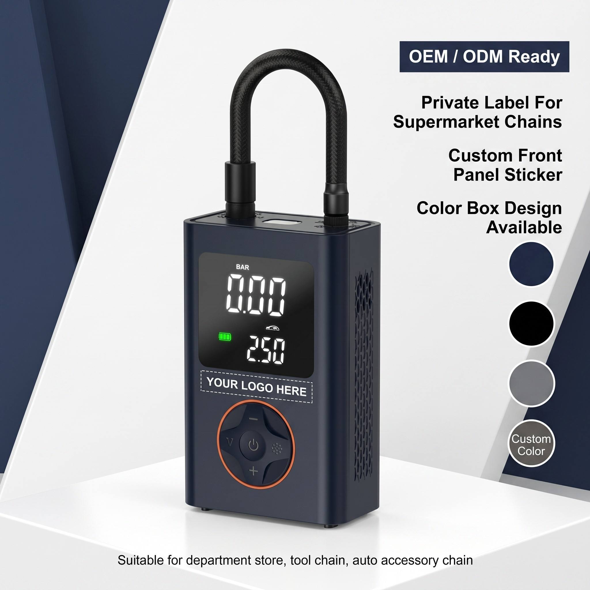 Compact Digital Tire Inflator for Vehicles 4