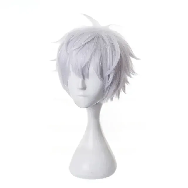 Short Heat-Resistant Anime Cosplay Wig 4