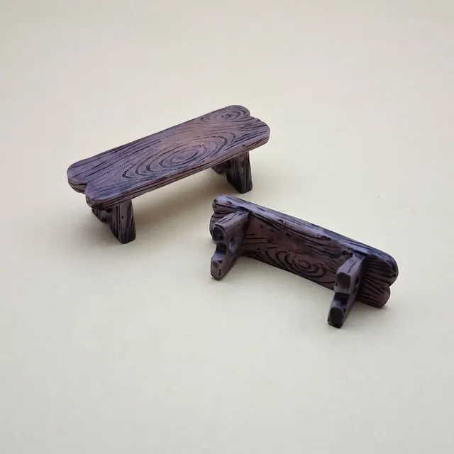 Resin Miniature Bench 4