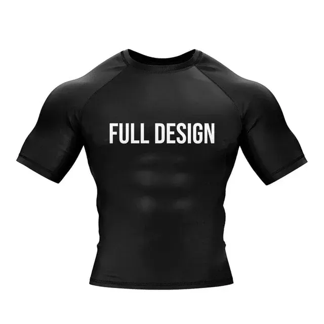 Men's UPF50+ Gym Rash Guard Shirt 4