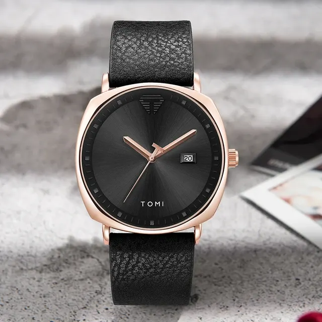 Men's Leather Watch 4