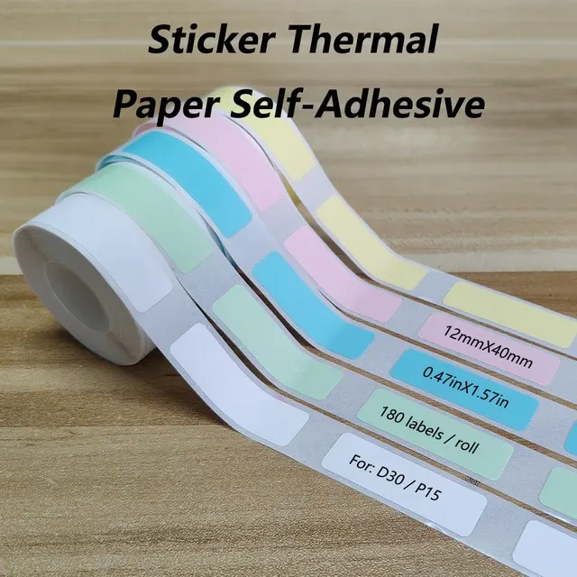 Thermoetikettenrolle 2