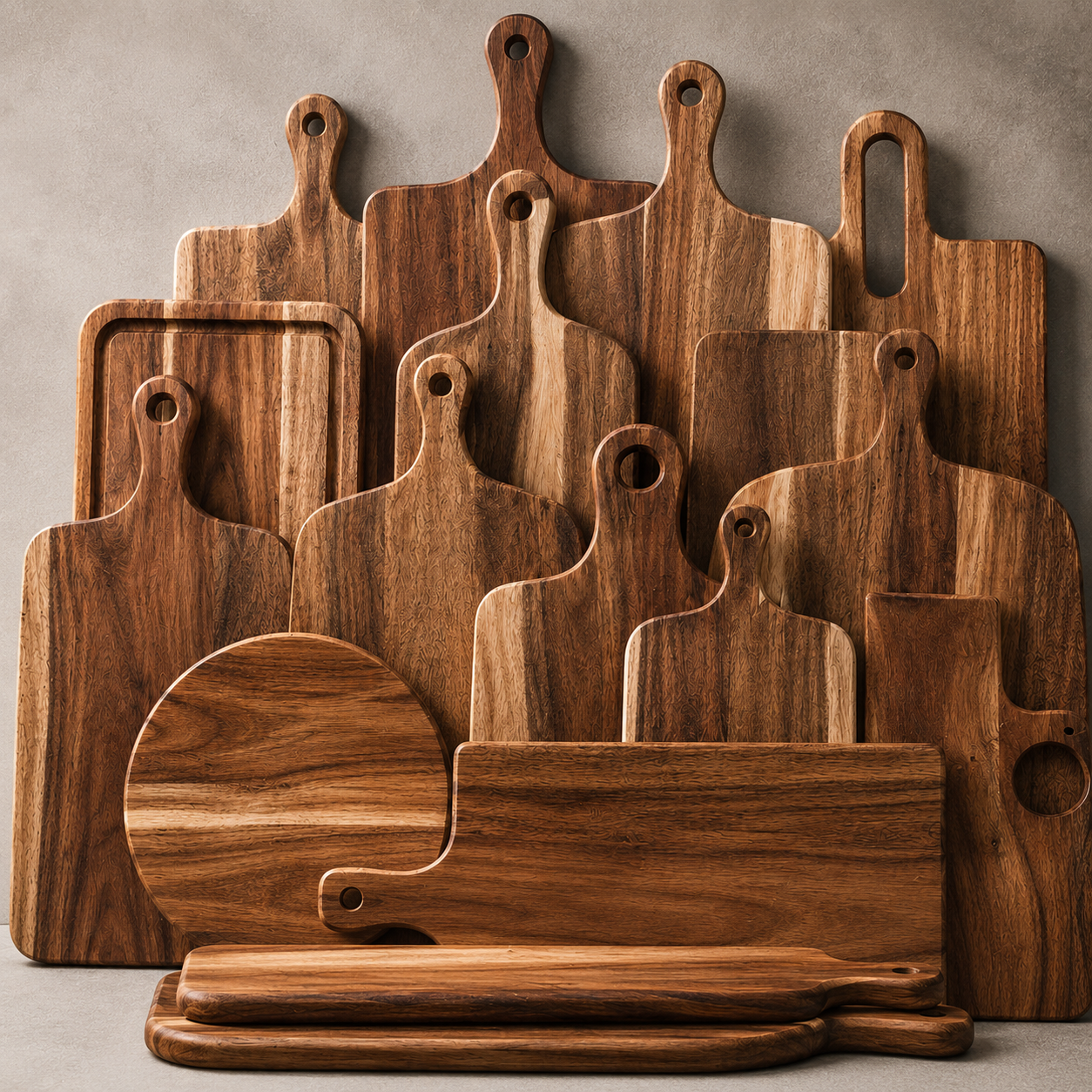 Servierbretter aus Holz