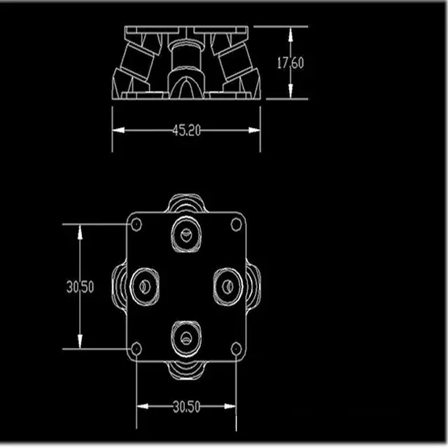 Anti-Vibration Shock Absorber Plate for Flight Controller 4