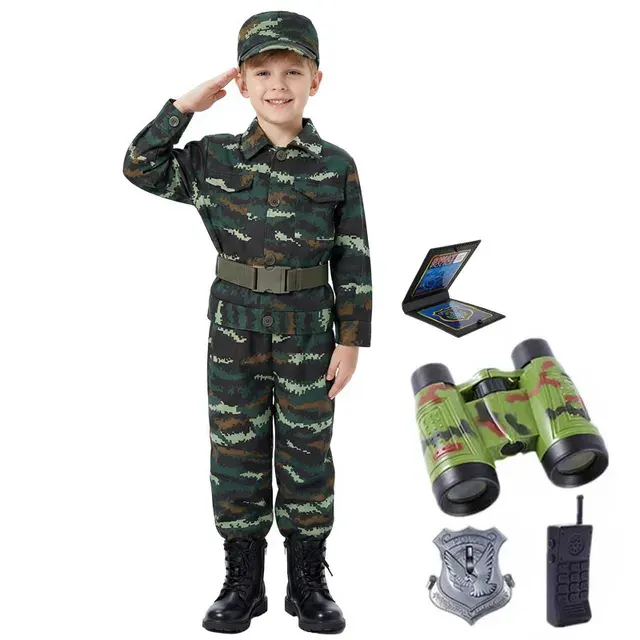 Kids Military Costume 2