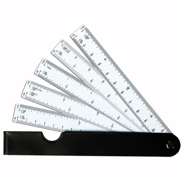 Fan-Shaped Scale Ruler 1