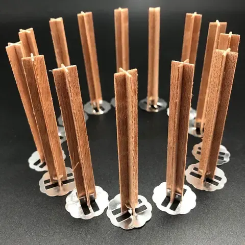 Holzkerzendochte