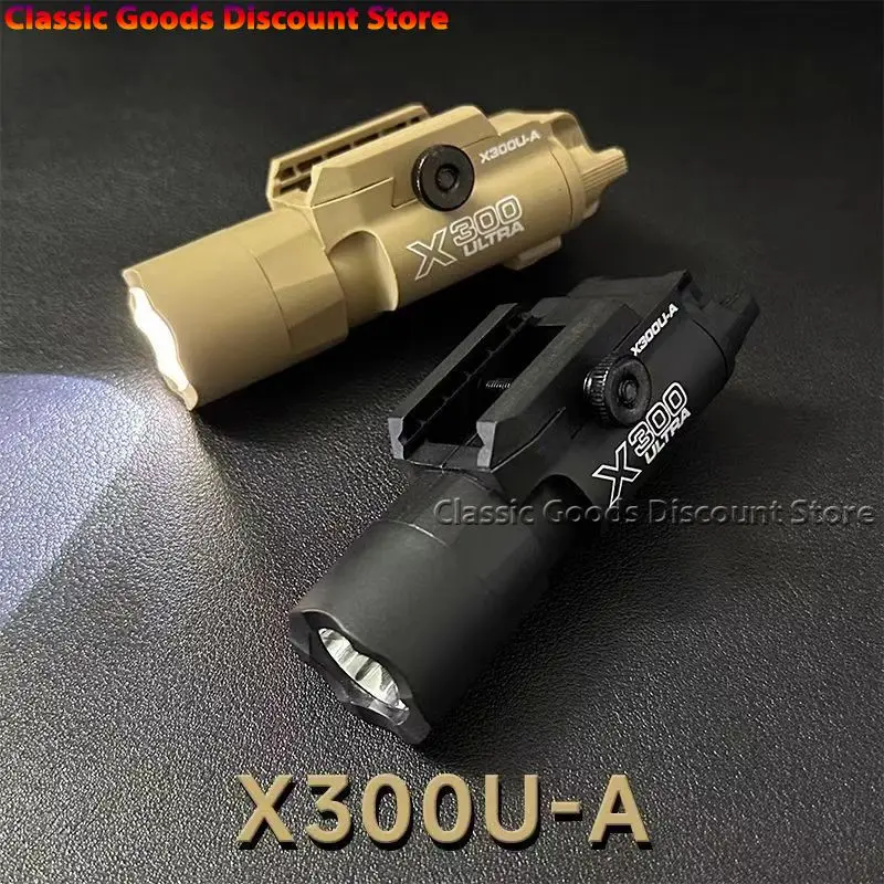 Tactical Nylon LED Rail Flashlight Strobe 2