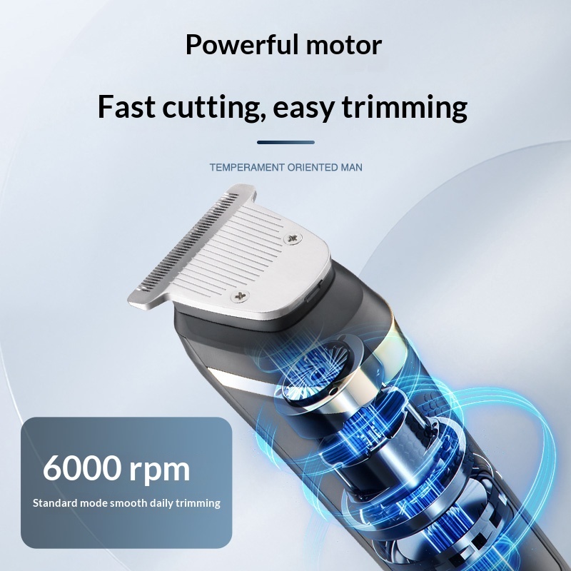 Men's 2-in-1 Grooming Kit Electric Shaver Beard Trimmer 4