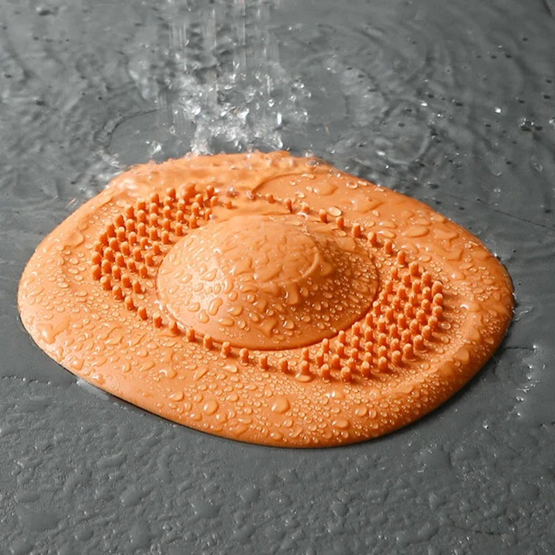 Silicone Hair Catcher for Bathroom Drain 4