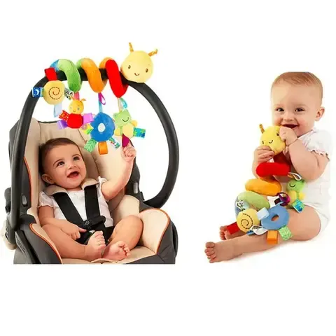 Musikalische Spiralrassel für Kinderwagen