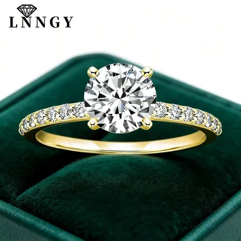 Moissanite Solitaire Ring