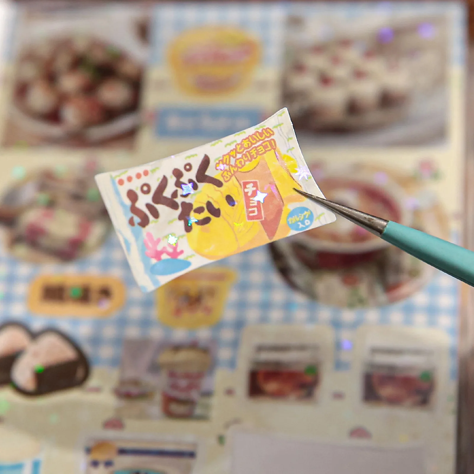 Retro-Café Scrapbook-Papieraufkleber 2